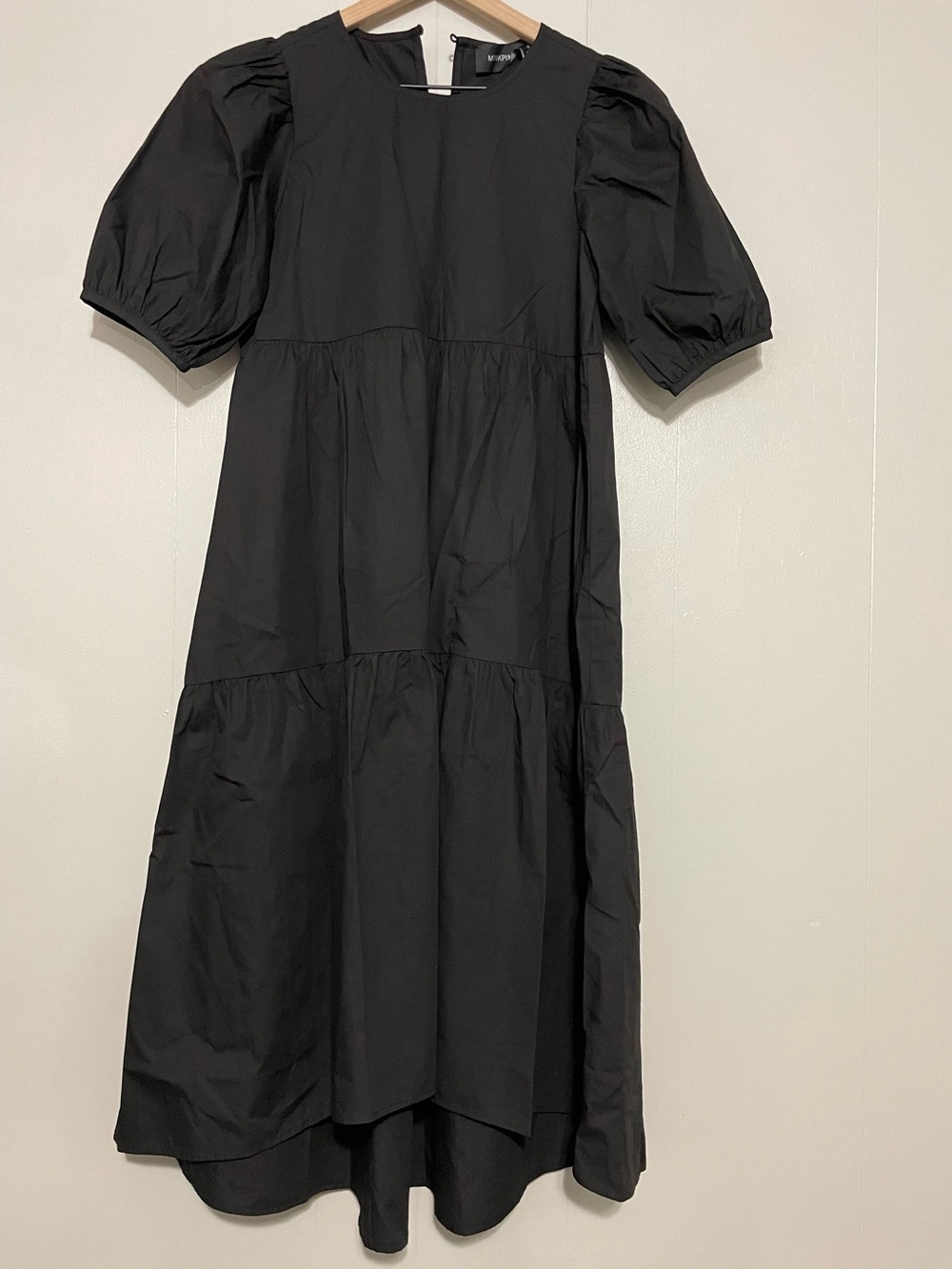 Mink Pink Black Tier Dress from Urban Outfitters
